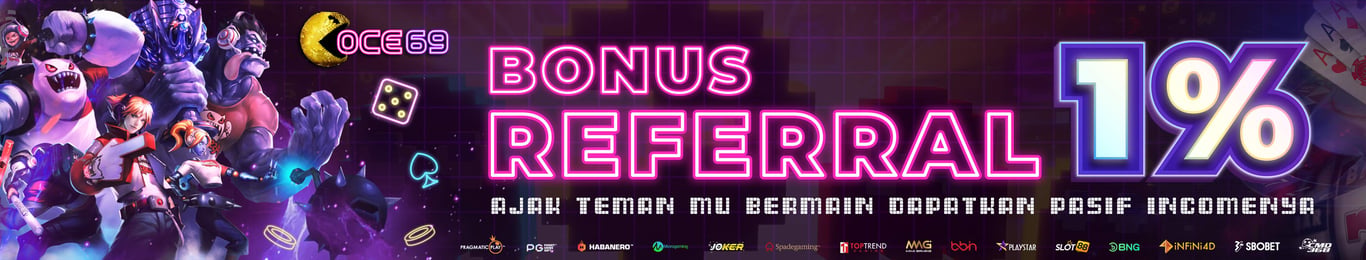 BONUS REFERRAL 1%