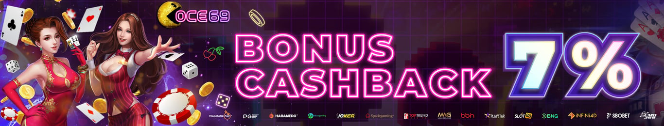 BONUS CASHBACK 7%