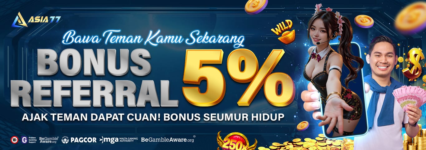 Bonus Refferal Asia77