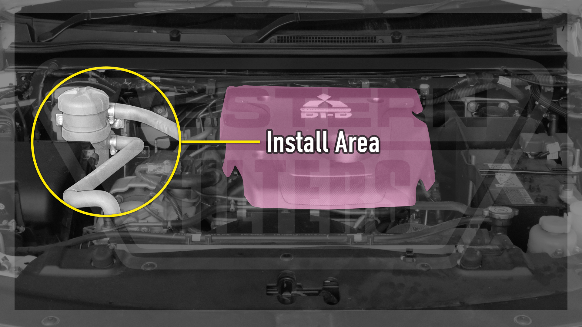 static engine bay poz provent kit prov-14m manual
