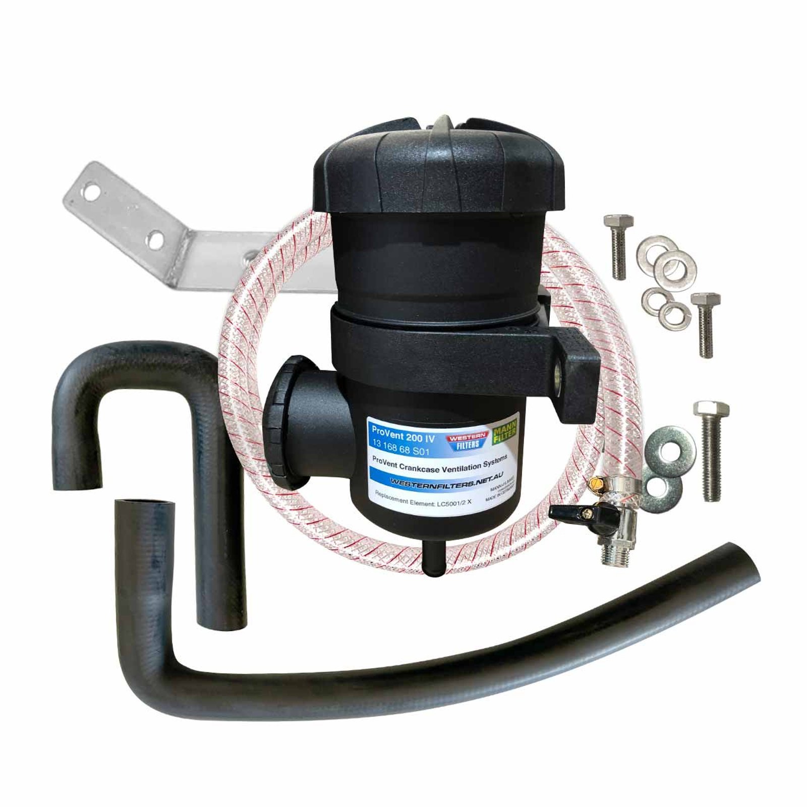 Oil Catch Can Kit Suits Jeep GC 3.0 Ltr