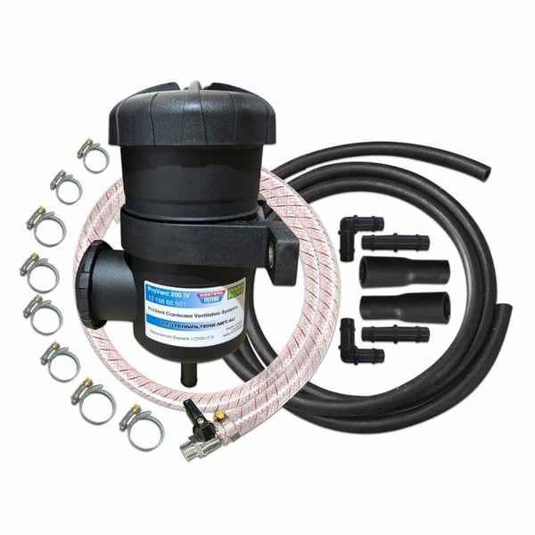 Oil Catch Can Kit 1/2" or 12mm Hose Kit