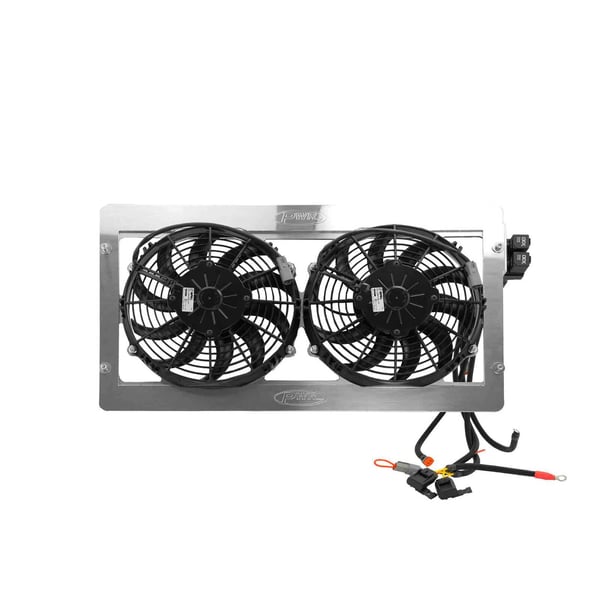 PWR Intercooler Fan Kit — Suitable for Toyota LandCruiser 70 / 200 Series V8 Turbo Diesel (VDJ76/78/79/200, 2007–2025)