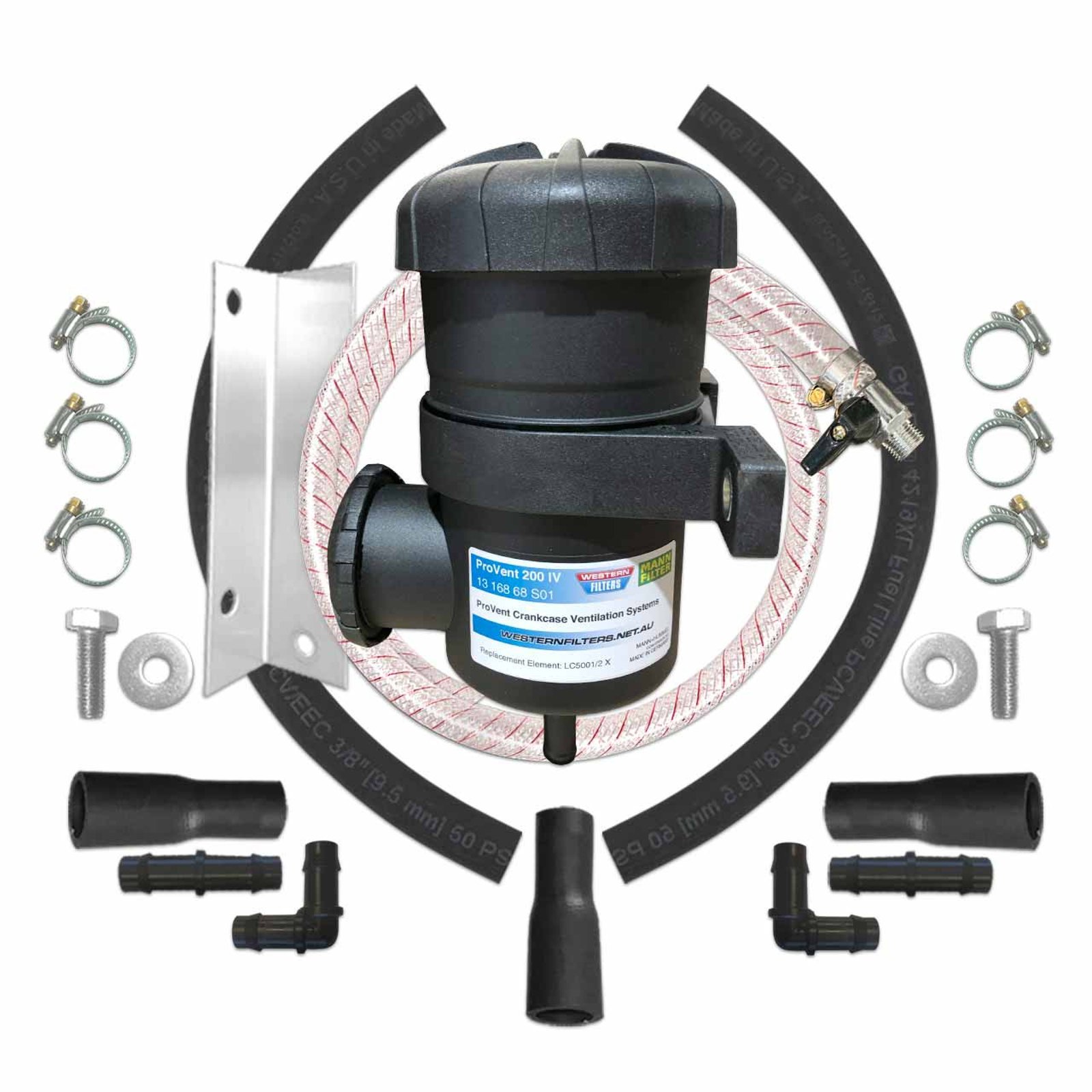 Catch Can Kit to suit BT50 & Ranger All