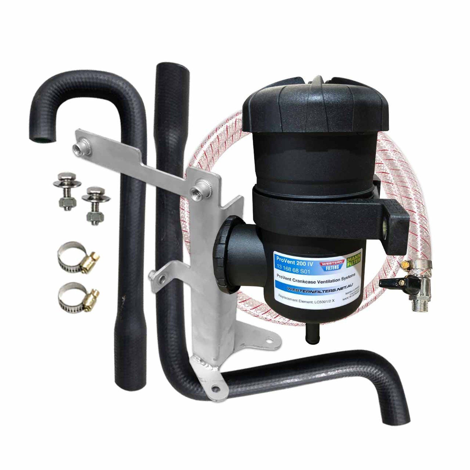 Oil Catch Can Kit Suits D-Max 2017-7/20