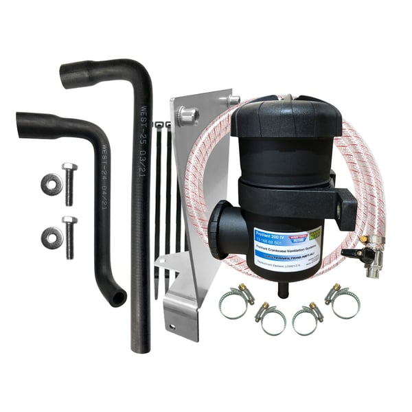 Oil Catch Can Kit to Suit 2020 DMAX, BT50 4JJ3