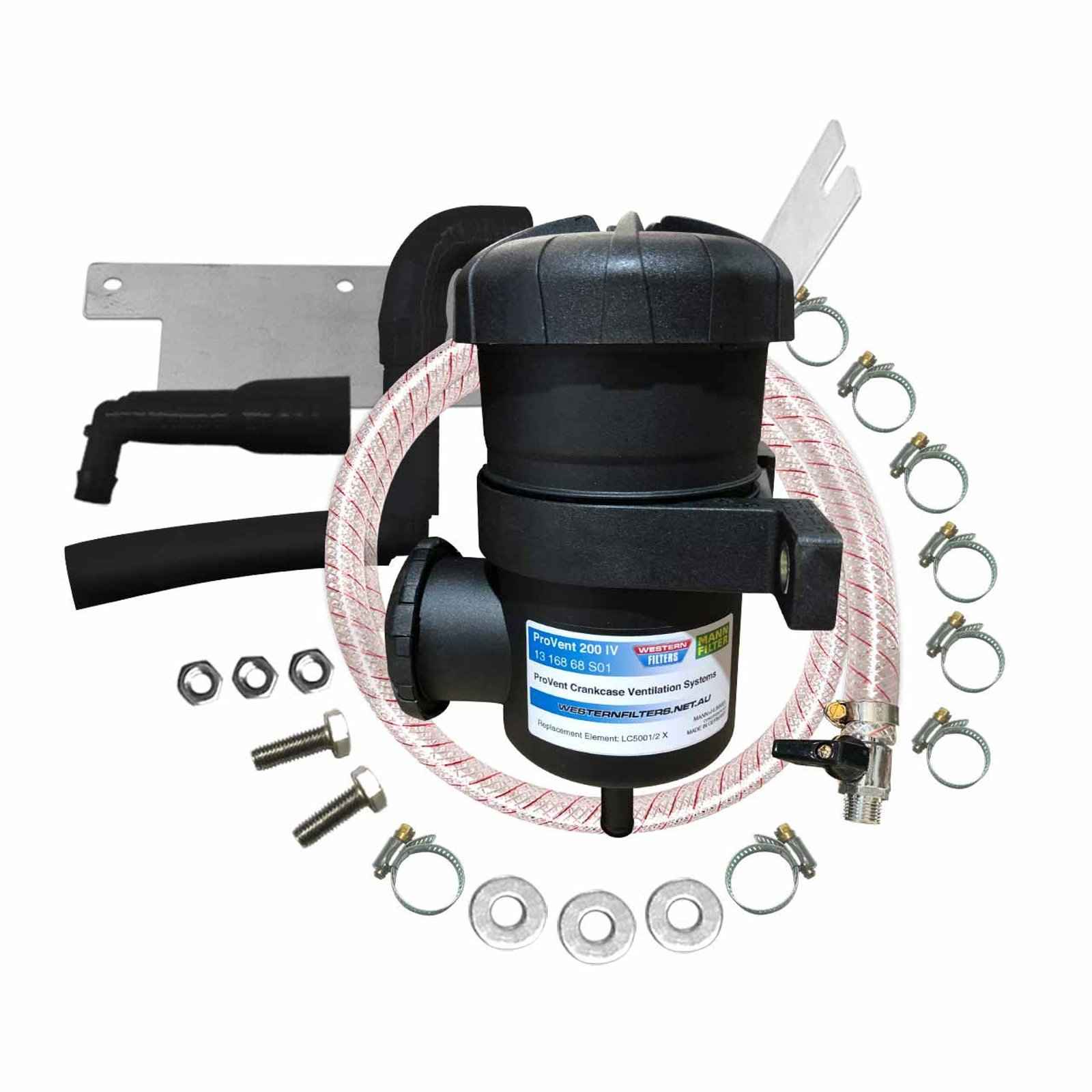 Oil Catch Can Kit Suits Mits Pajero 2016