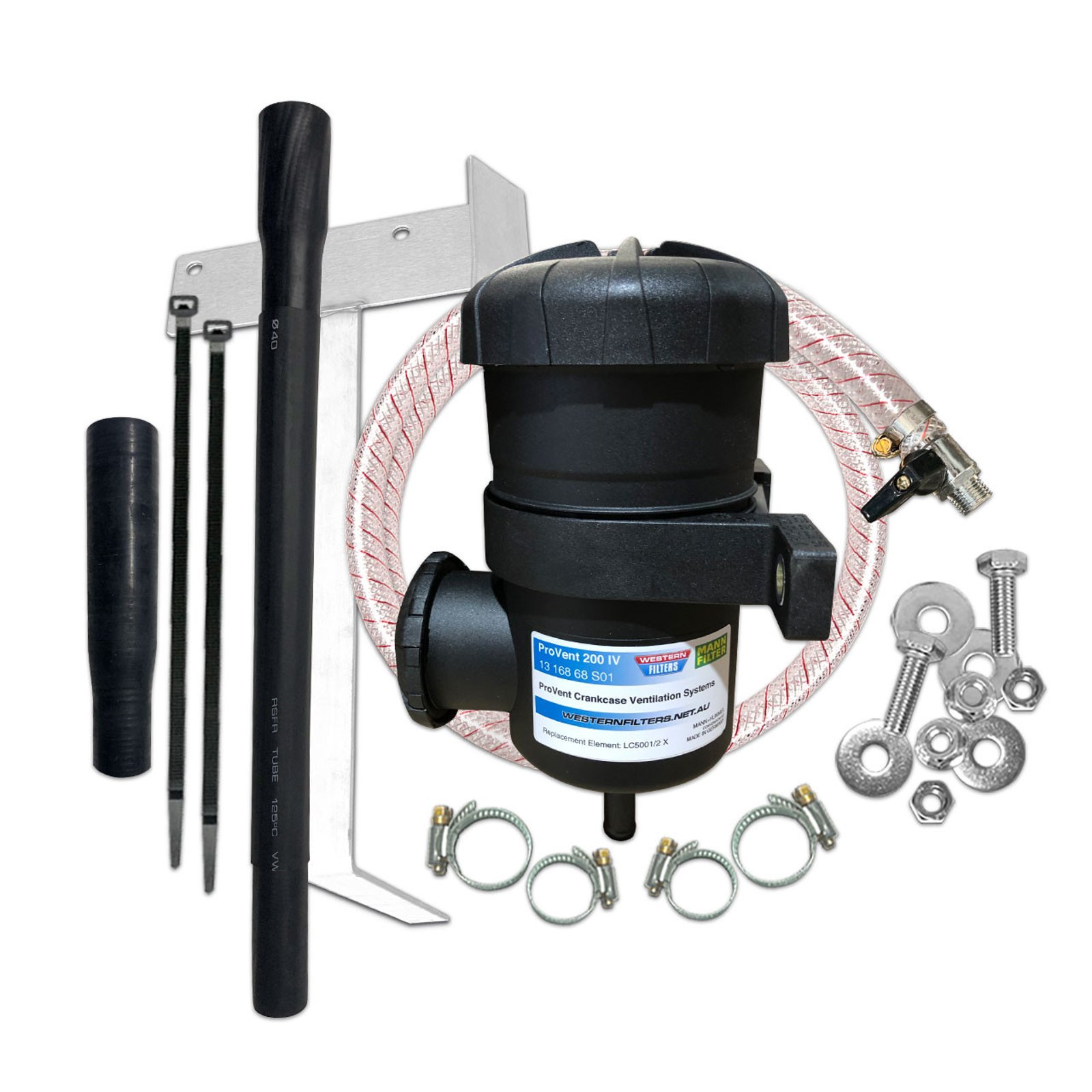 Oil Catch Can kit Suitable for Toyota Hiace 2019 2.8L