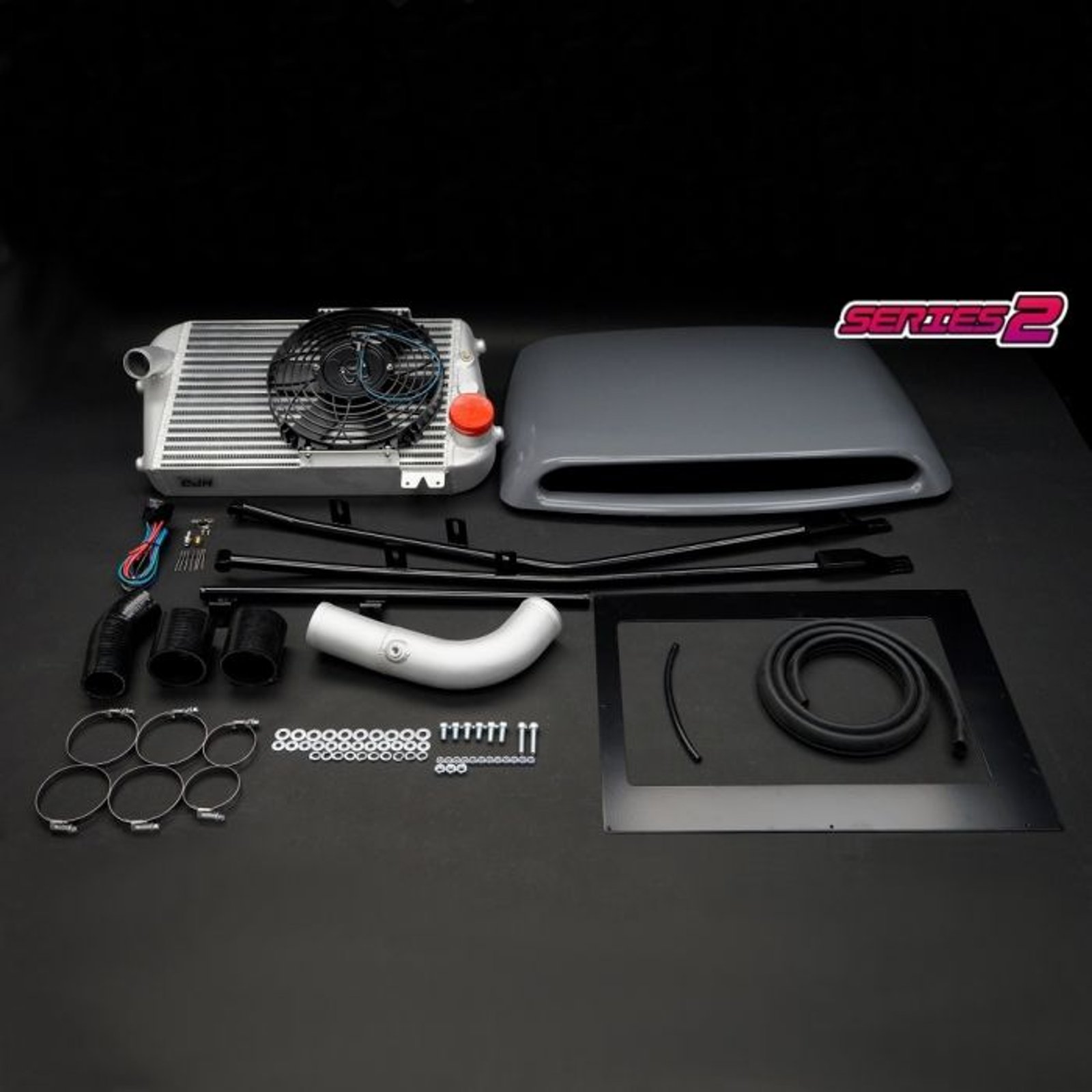 HPD Intercooler Kit — Suitable for Nissan Patrol GU (ZD30 Common Rail, Top Mount, Series 2)