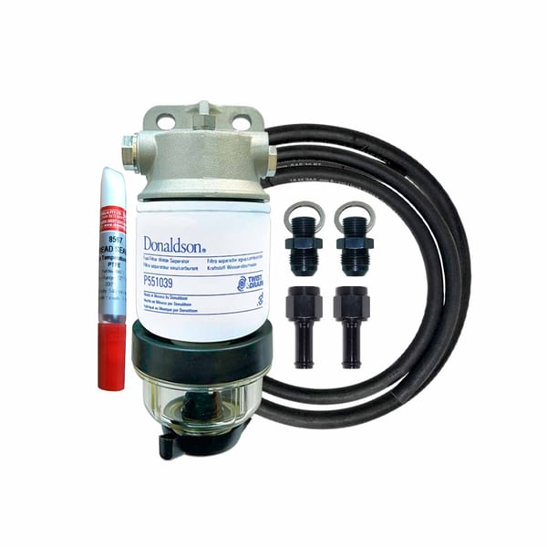 UNIVERSAL DIESEL PRE FILTER KIT 12MM HOSE
