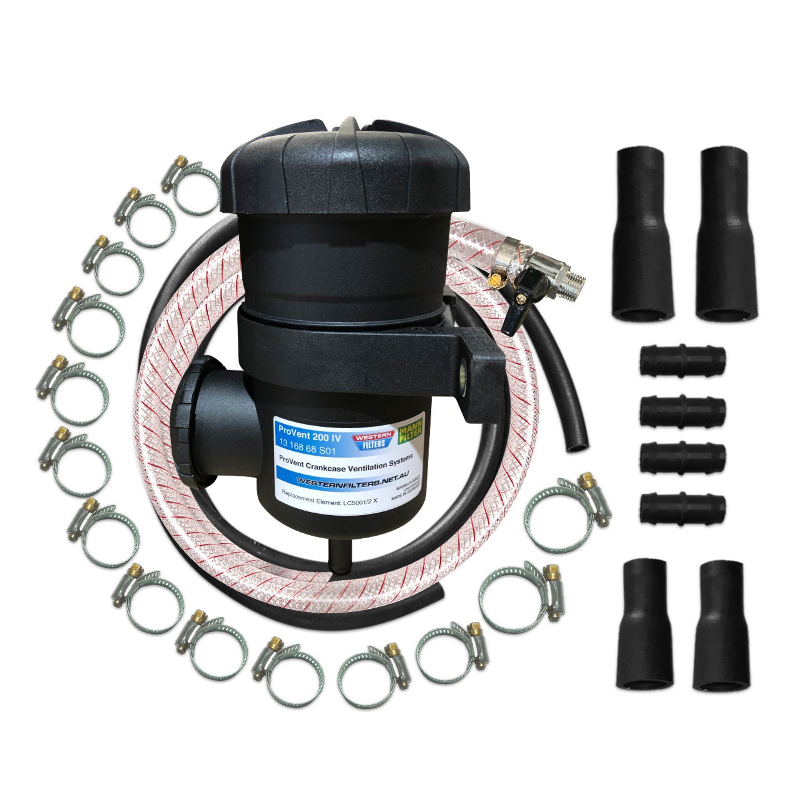 Oil Catch Can Kit Early BT50 & Ranger