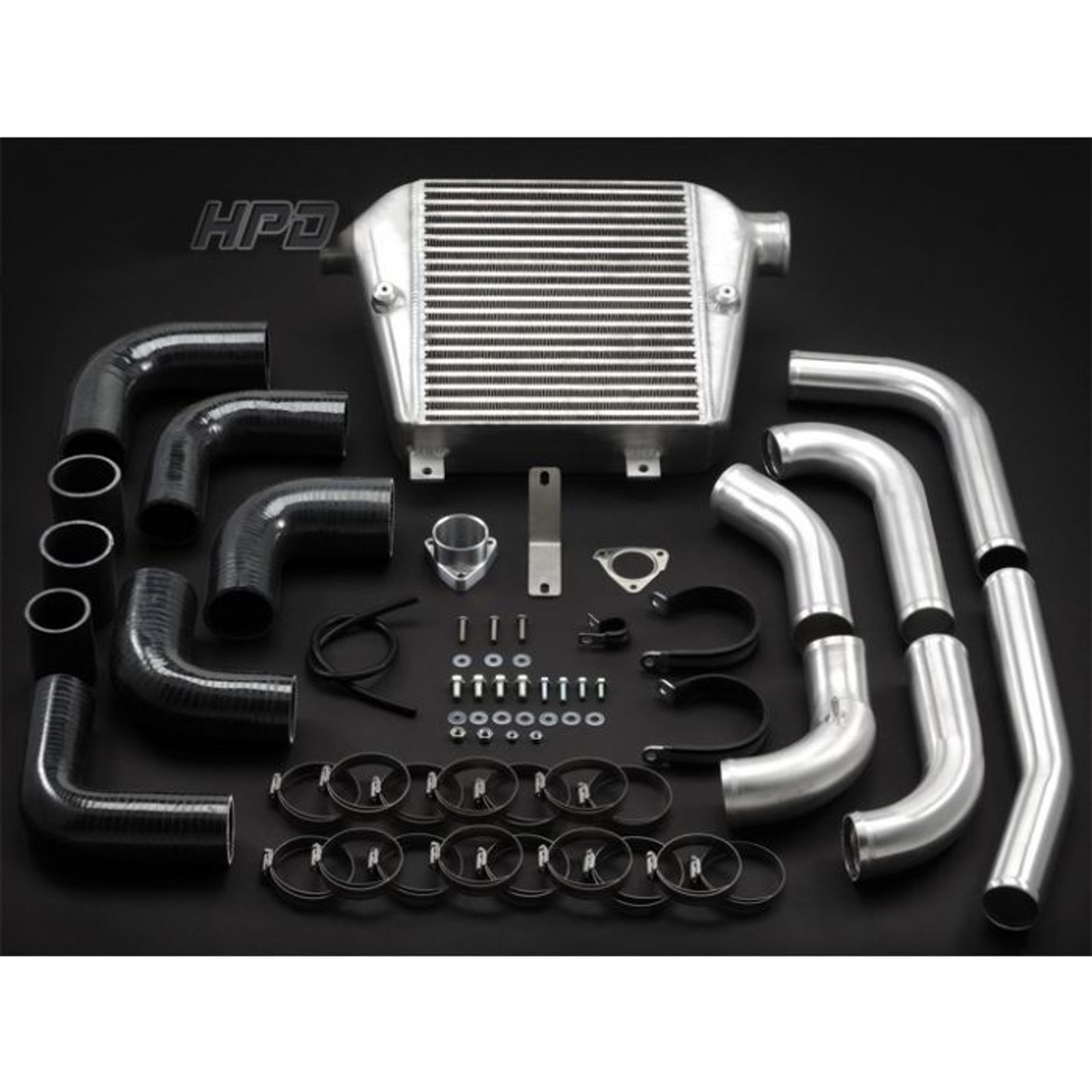 HPD Intercooler Kit — Suitable for Nissan Patrol GU (TD42 Front Mount, Wide Rad 99–03)