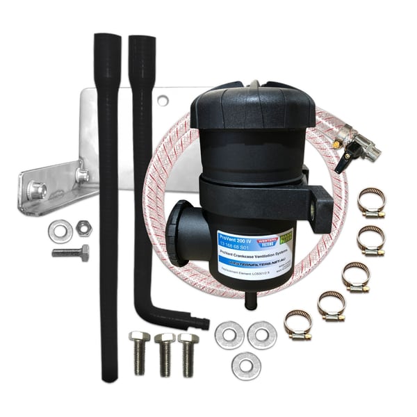 Kun Hilux Catch Can Kit Non-Abs '05-12