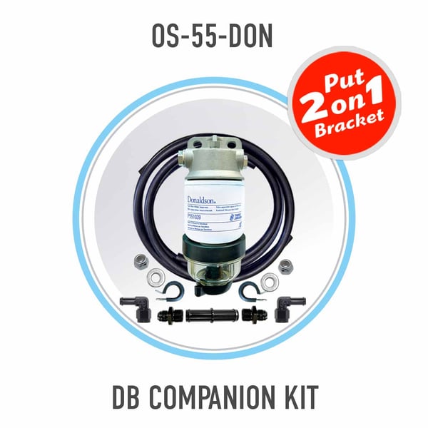 Suitable for TOYOTA LANDCRUISER 70 SERIES 2024 PRE FILTER DUAL BRACKET KIT