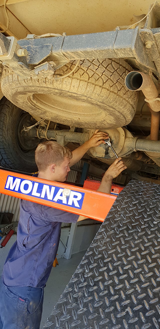 Vehicle servicing at Berrima Diesel