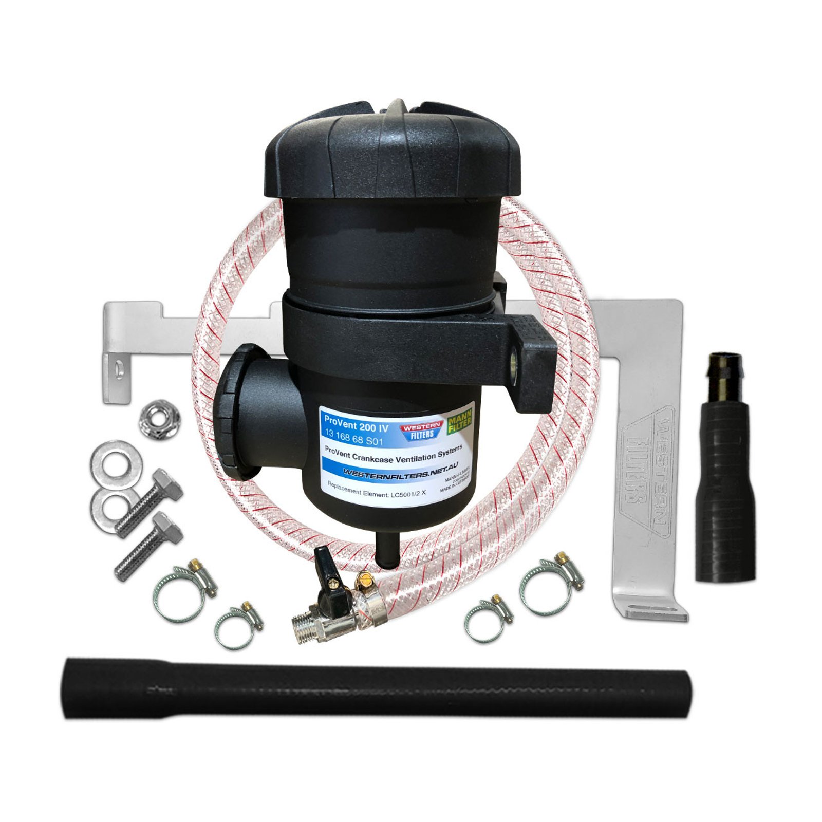 Oil Catch Can Kit 2.8 Ltr Hilux & Fortu