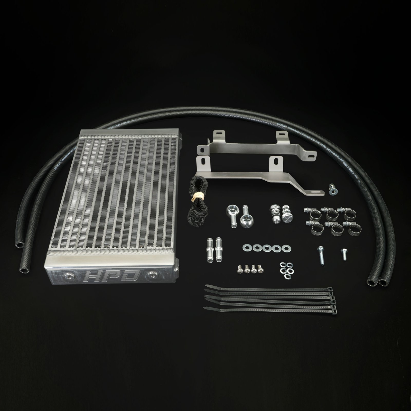 HPD Transmission Cooler Kit — Suitable for Holden Colorado RG (2.8L, 300×200 core)
