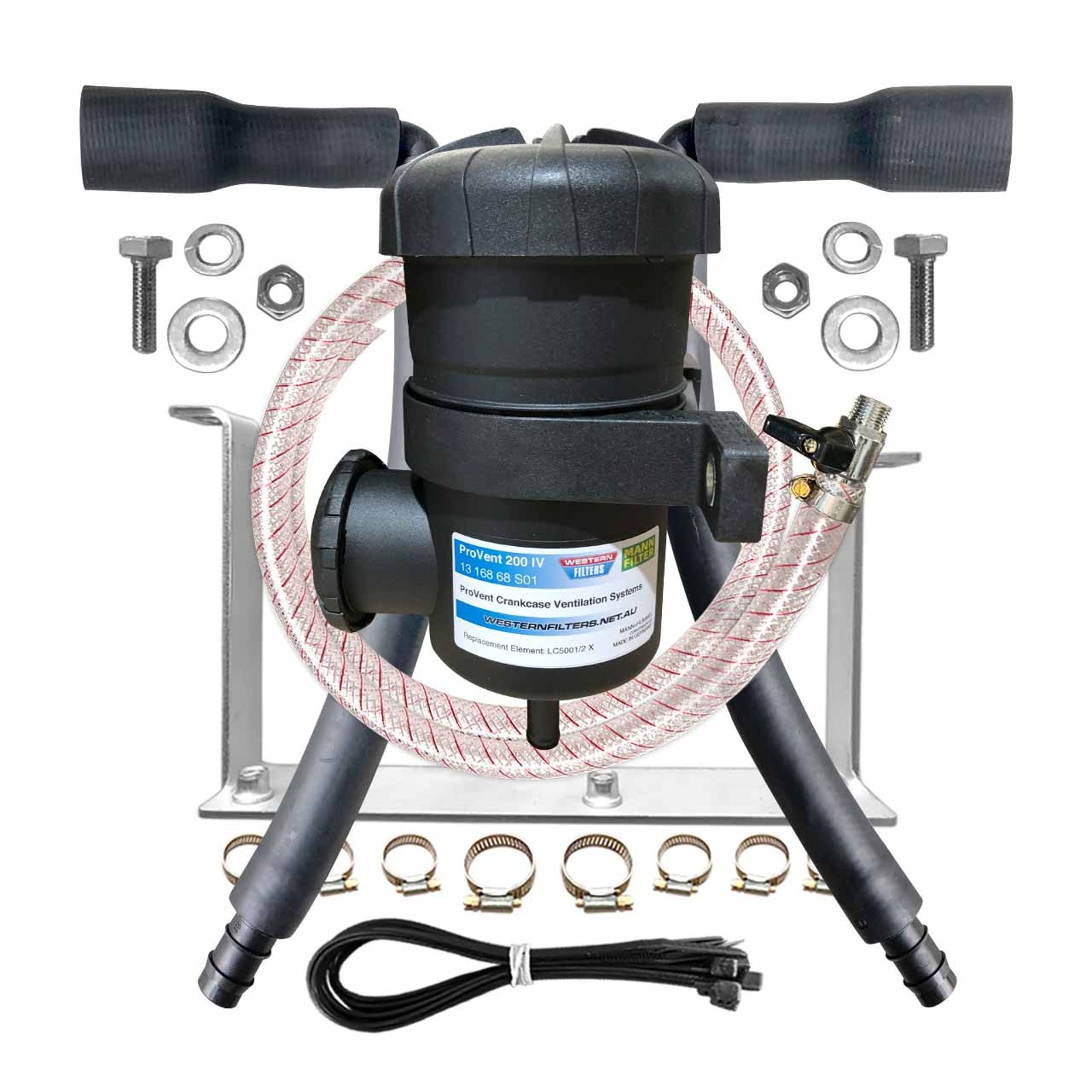 Oil Catch Can Kit Suits 120 Series Prado