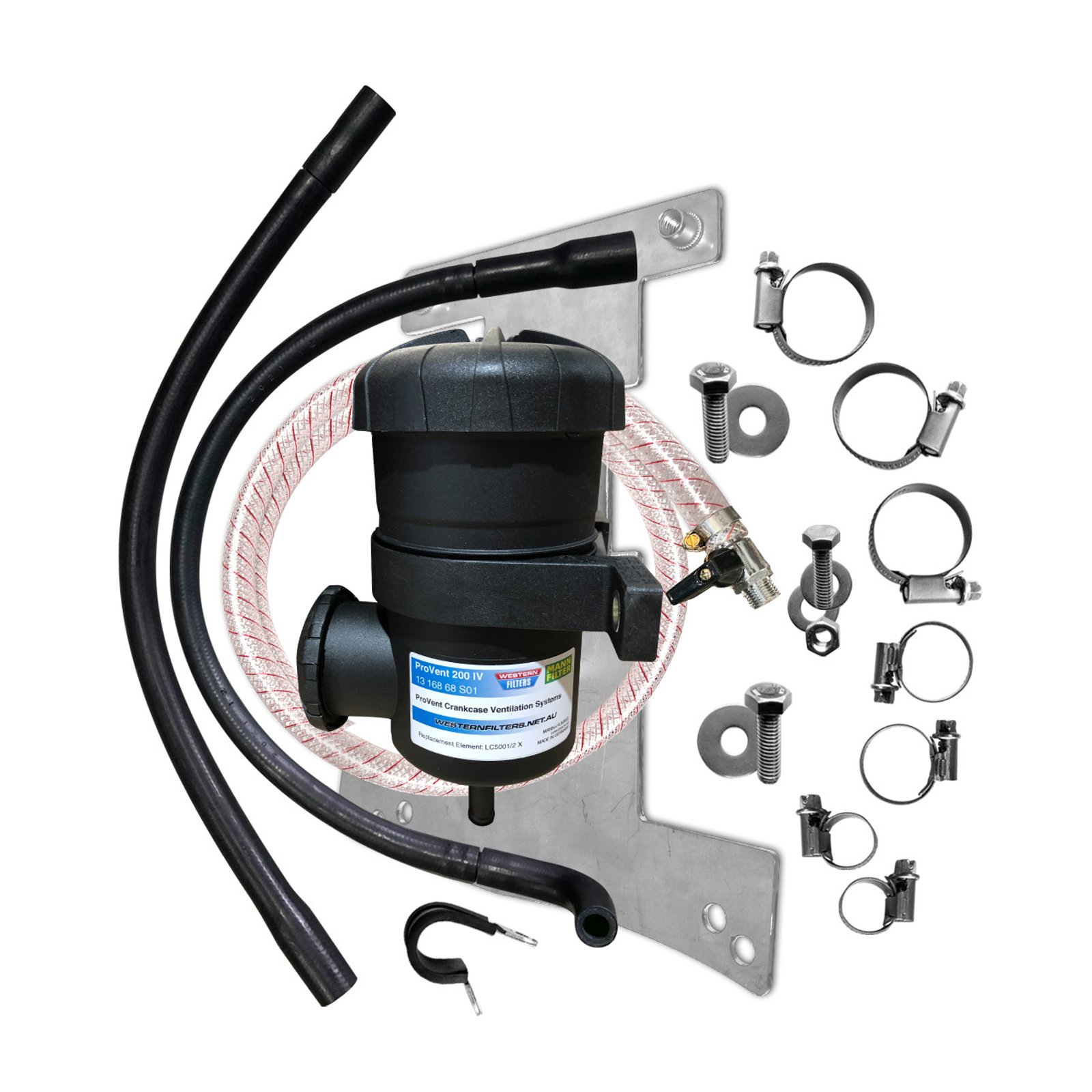 Oil Catch Can Kit to Suit GWM Cannon 2.0 Ltr