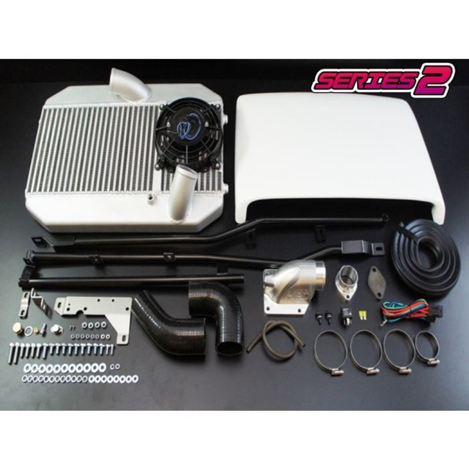 HPD Intercooler Kit — Suitable for Toyota LandCruiser 79 (1HD-FTE Top Mount Series 2)