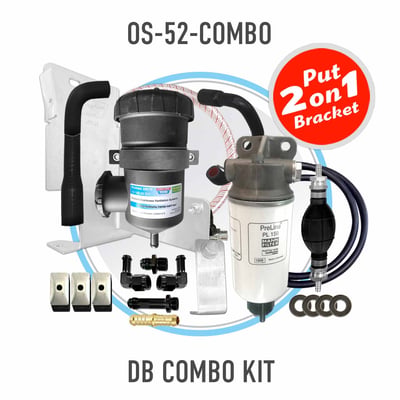 Catch Can and Pre Filter Kit to Suit GDJL70 Series 2.8 Ltr Landcruiser