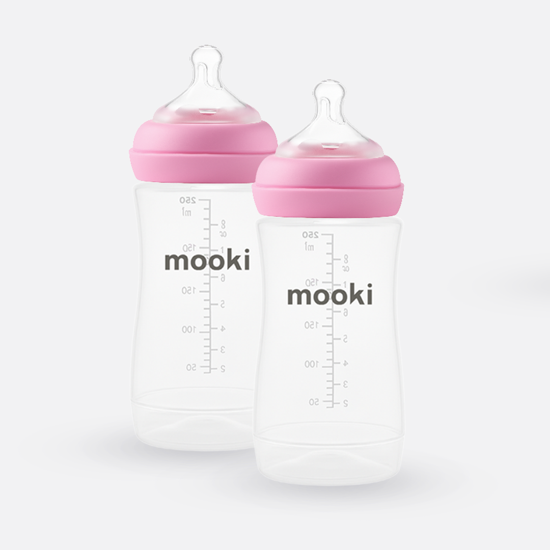 Mooki baby bottles — designed in Melbourne