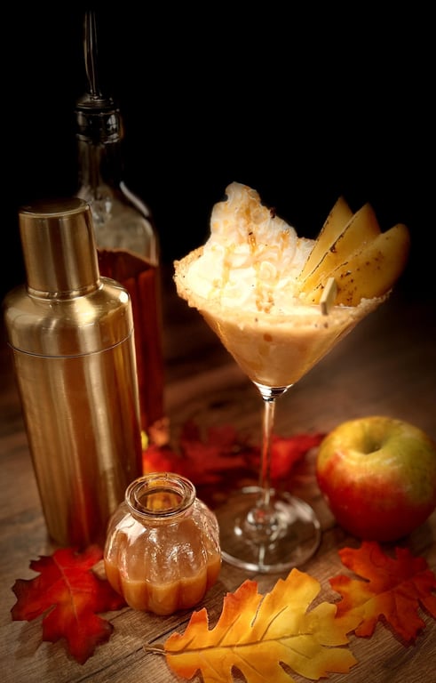 Caramel Apple Pie-tini