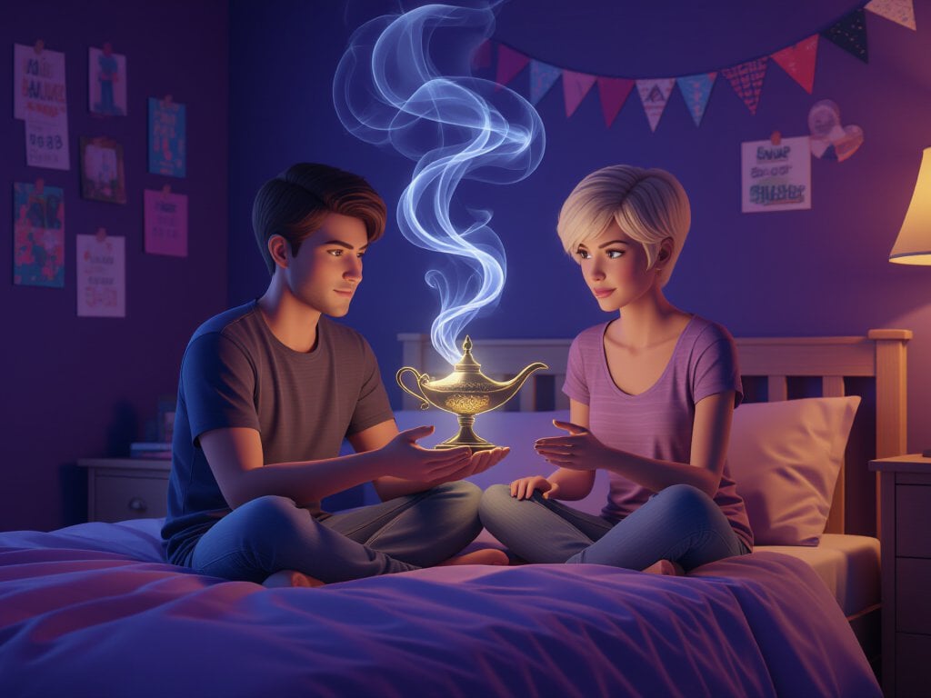 Cover of The Genie's Curse