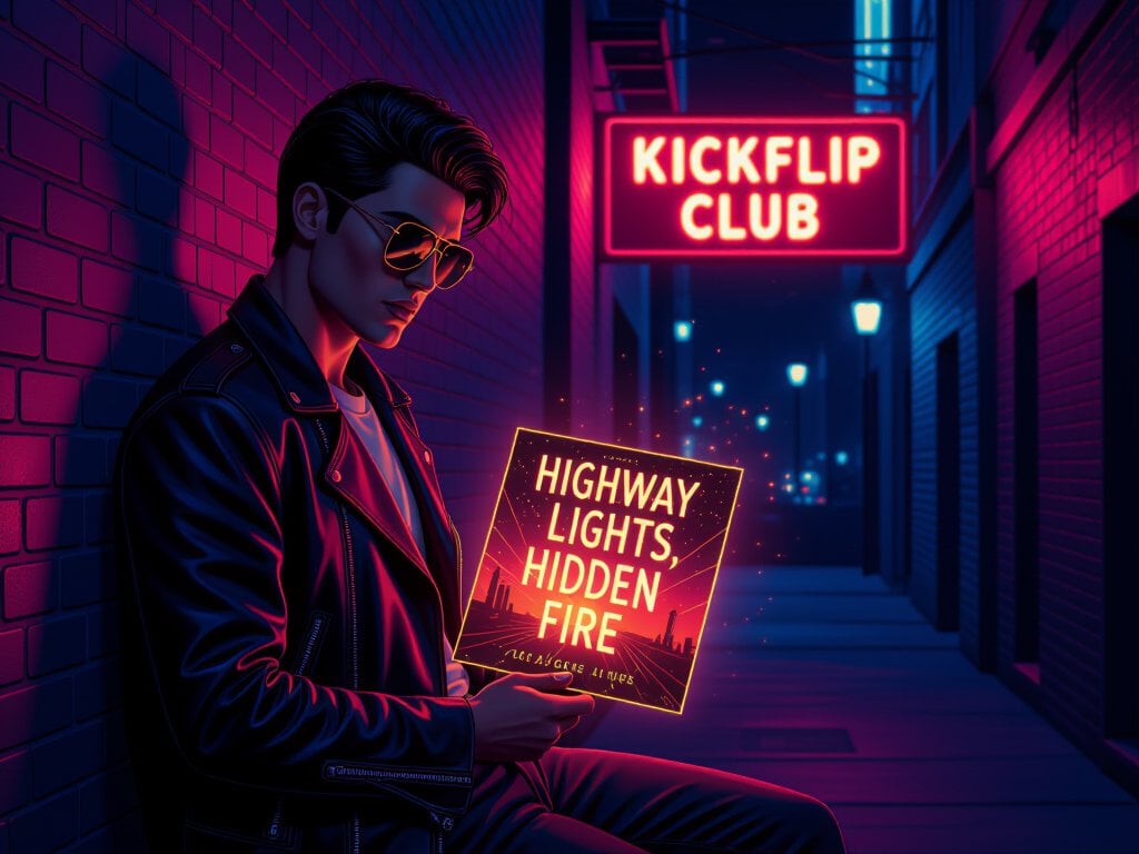 Cover of The Night the Highways Burned