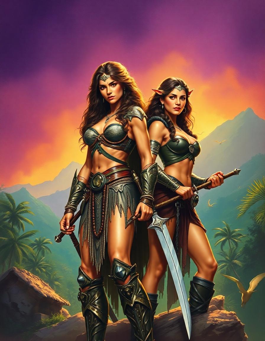 Cover of The Amazon and the Orc
