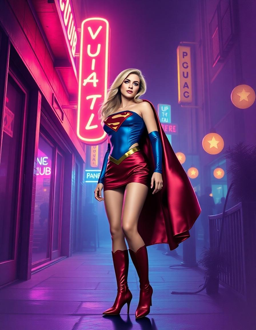 Cover of Superheroine's Fall From Grace