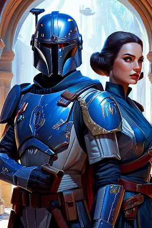Cover of Love Amidst Wars: Jedi and Chiss