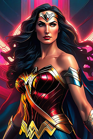 Cover of The Many Defeats of Wonder Woman - Remix