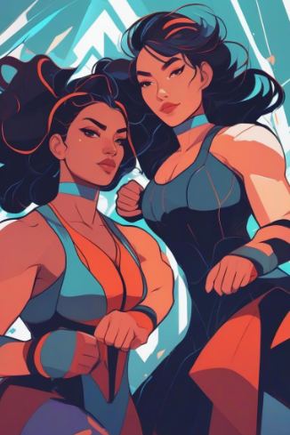 Cover of Ticklish Showdown: Strength & Magic