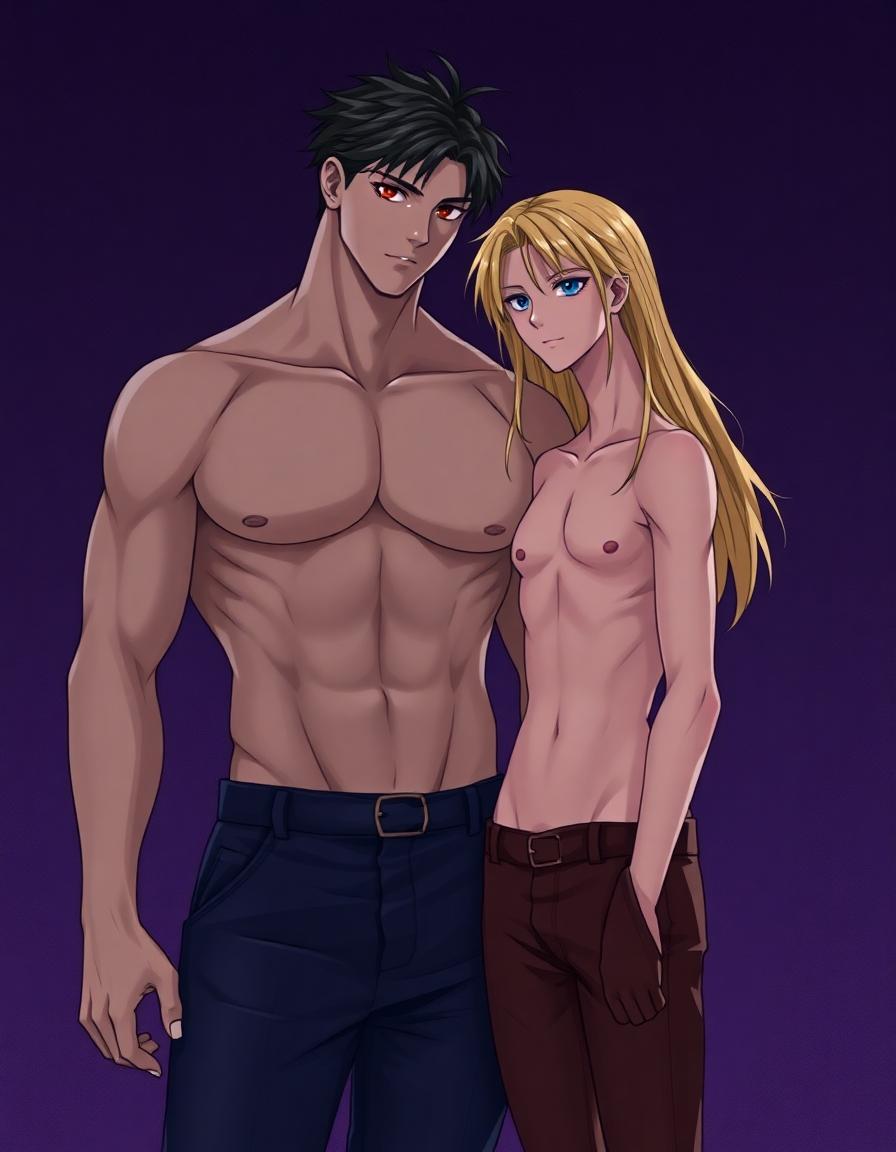 Cover of Aether's and Wriothesley's passionate love