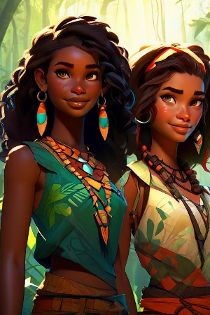 Cover of Love of the Jungle Futanari