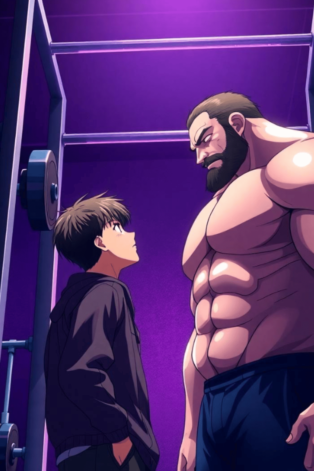 Cover of The Muscle God's Embrace- Remix- Remix