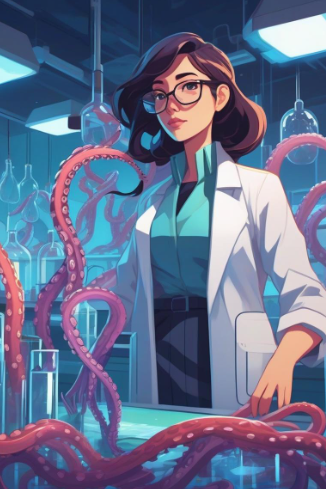 Cover of Tentacles of Desire: Labyrinth of Pleasure