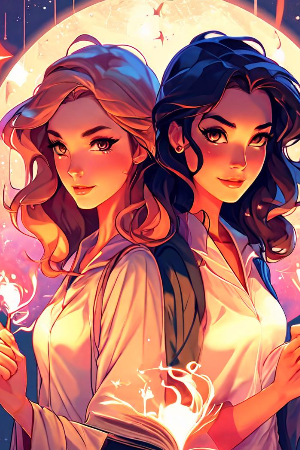 Cover of The Nerd and the Bimbo's Magical Transformation