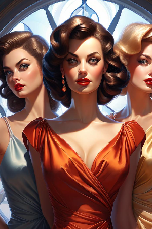 Cover of Triple Temptation