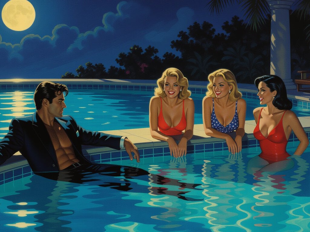 Cover of The God of the Pool