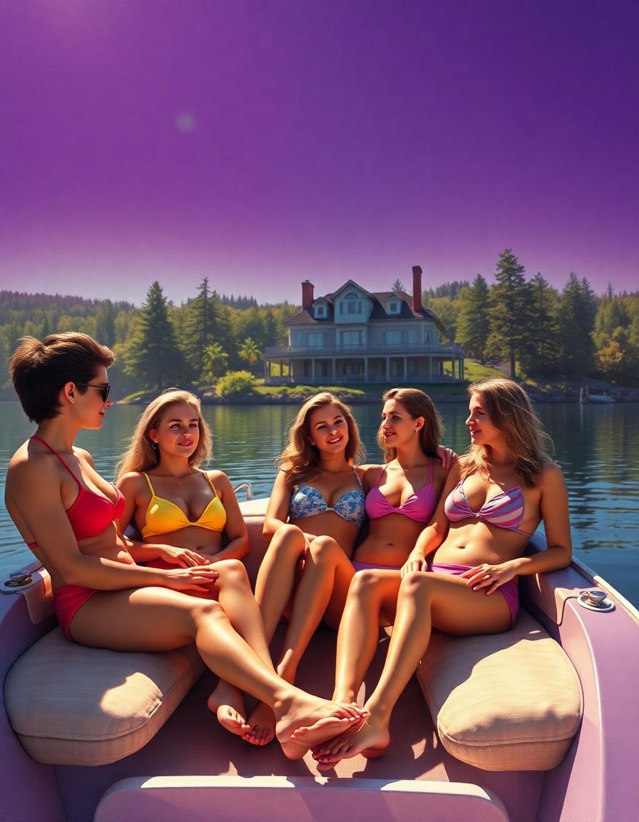 Cover of Sunshine and Serenity on the Lake
