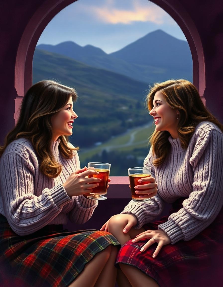 Cover of The Ghostly Highlands