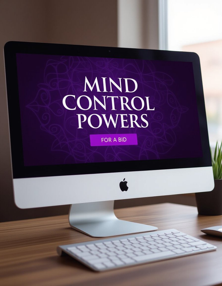 Cover of Mind Control Powers For Sale