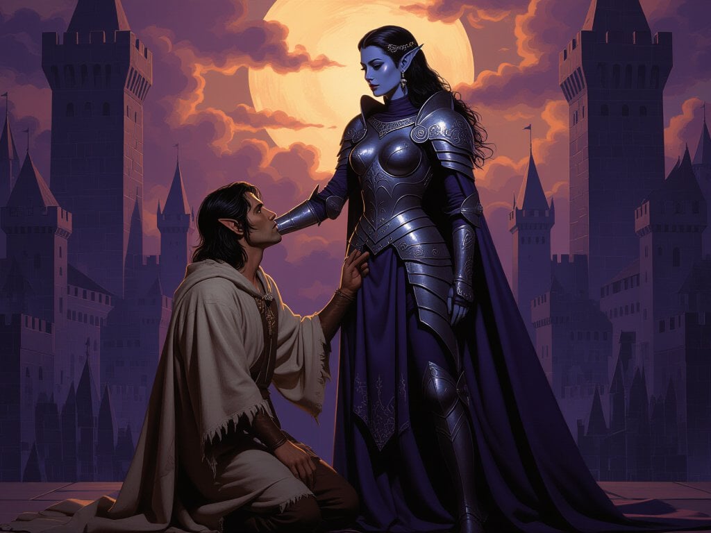 Cover of The Dark Elf's Devoted Healer