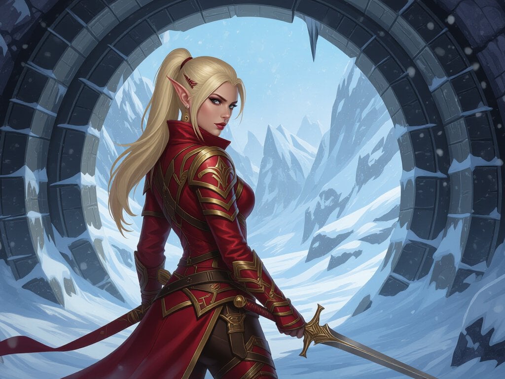 Cover of The Snowbound Surrender