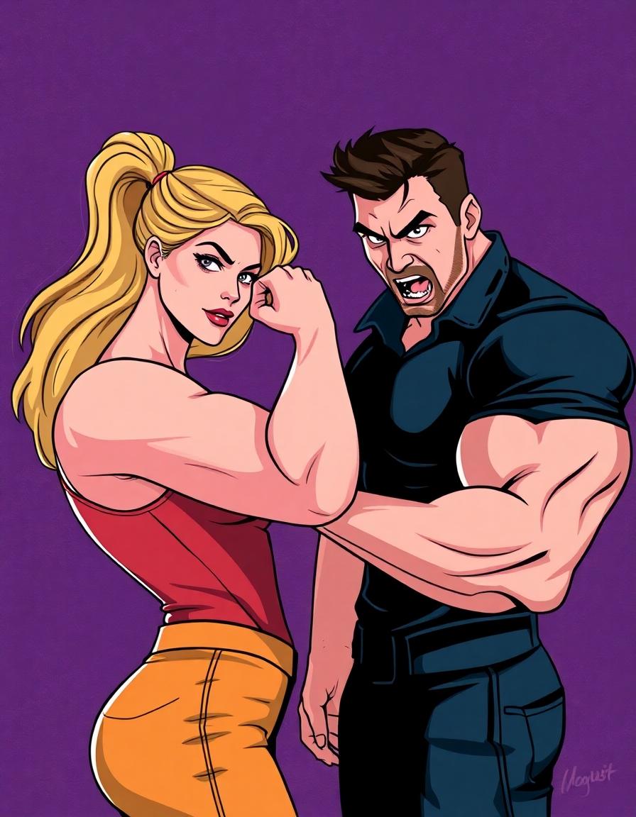 Cover of Muscle Madness: The Ultimate Showdown- Remix