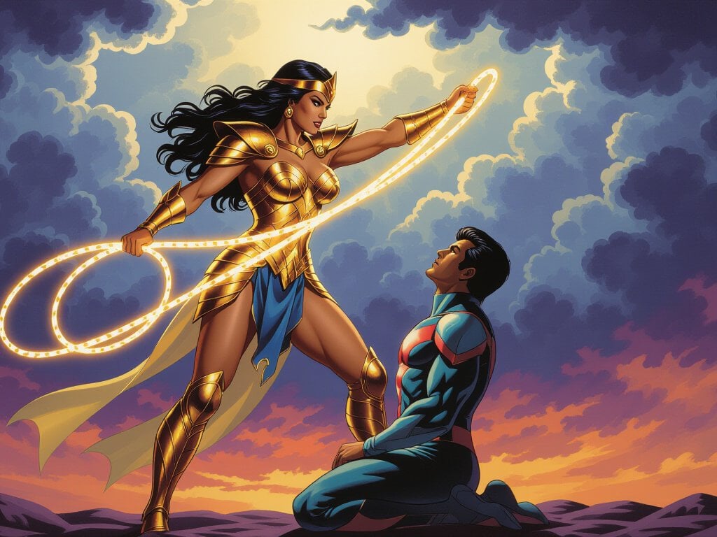 Cover of The Lasso of Yielding Skies