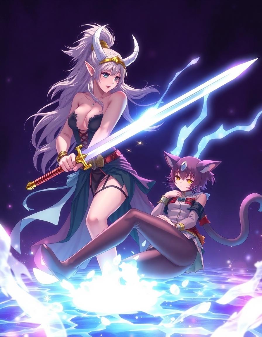 Cover of The Horny Catgal Catastrophe