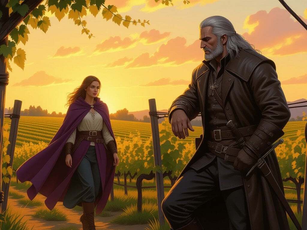 Cover of The Dragon's Witcher: A Old Fling